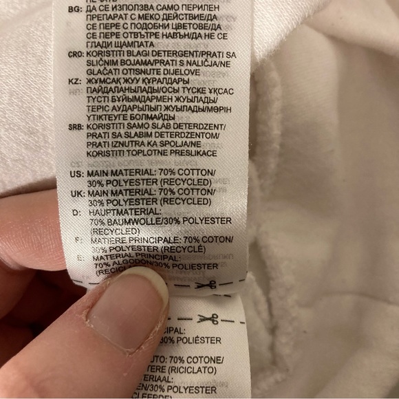 adidas Sweatshirt Classic Three Stripe Pullover Size Medium GUC - Picture 11 of 12